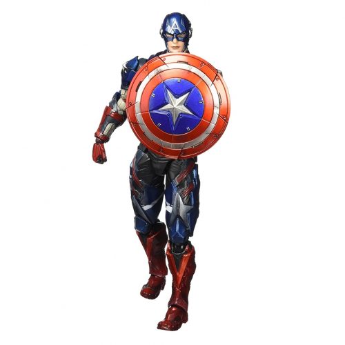 Marvel Comics Variant Play Arts Kai Figure Captain America