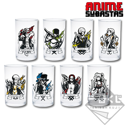 One Piece The Pirates Era Glass B Prize Pack Completo