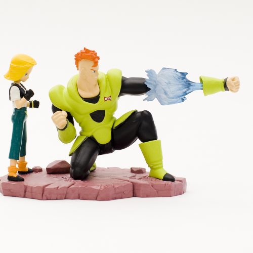 Gashapon Dragon Ball Z Imagination Figure 3 Android 16 y 18