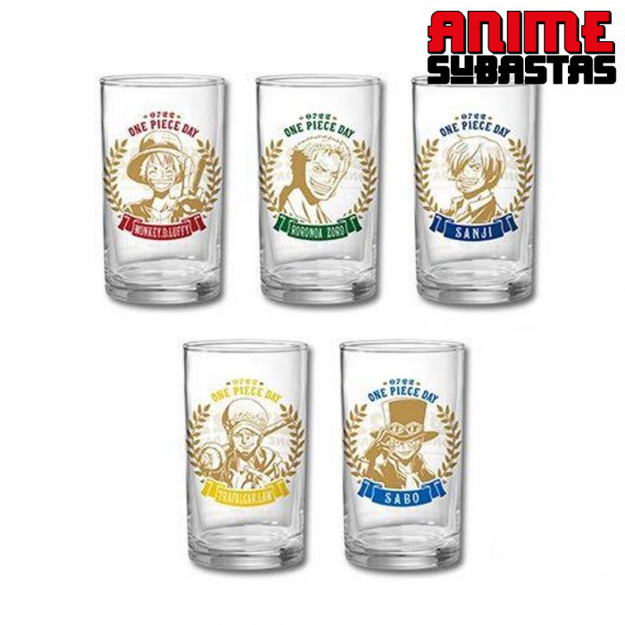 One Piece Full Force Glass H Prize Pack x5