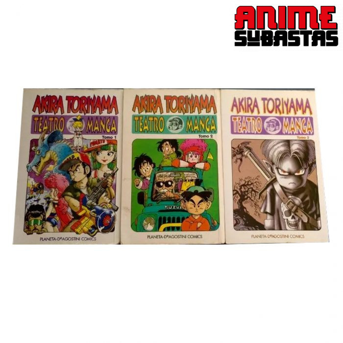 Akira Toriyama Teatro Manga - 3 Tomos