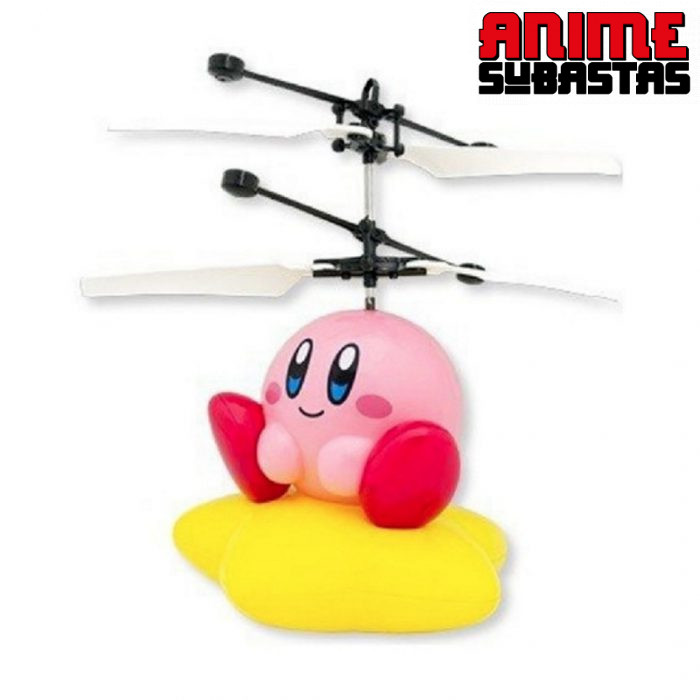 Helicoptero Kirby & Warp Star Hovering