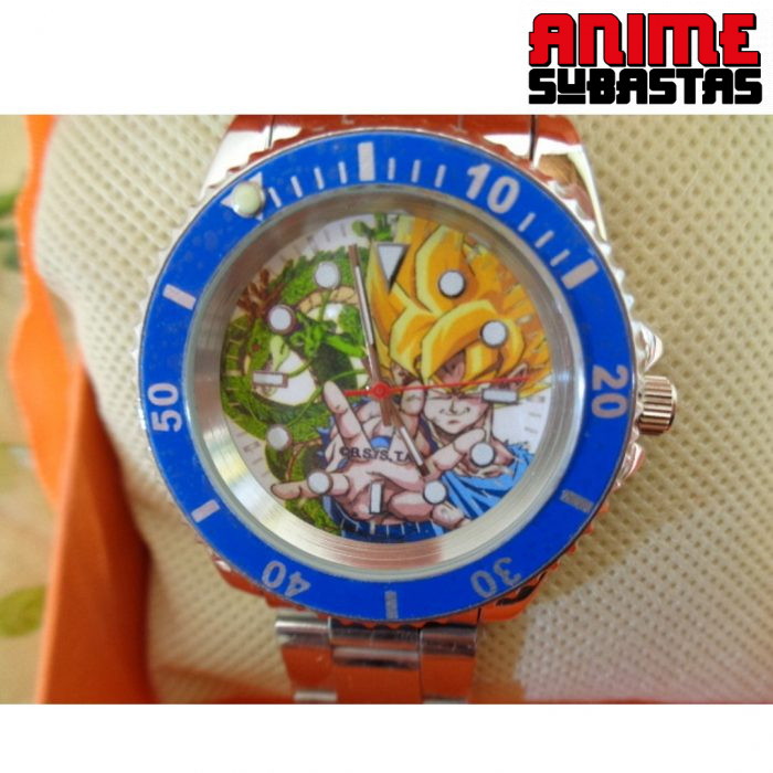 Reloj de pulsera Dragon Ball Z Goku SSJ